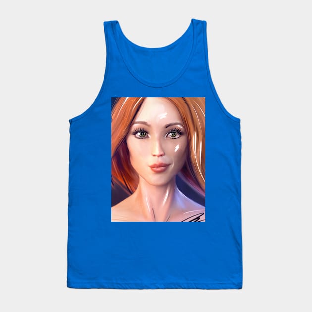 Art "Anna" Tank Top by queenann5